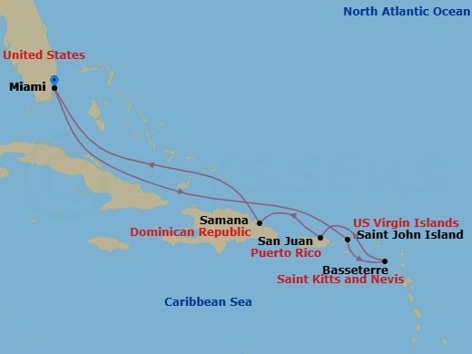 Cruise Map