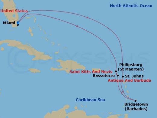 Cruise Map