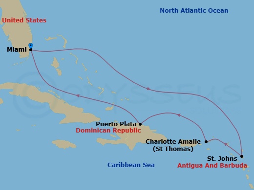 Cruise Map