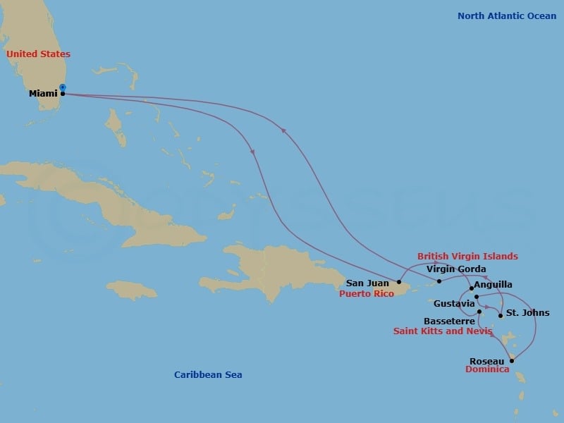 Cruise Map