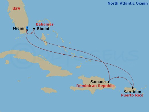 Cruise Map