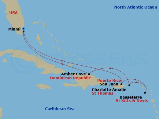 Cruise Map