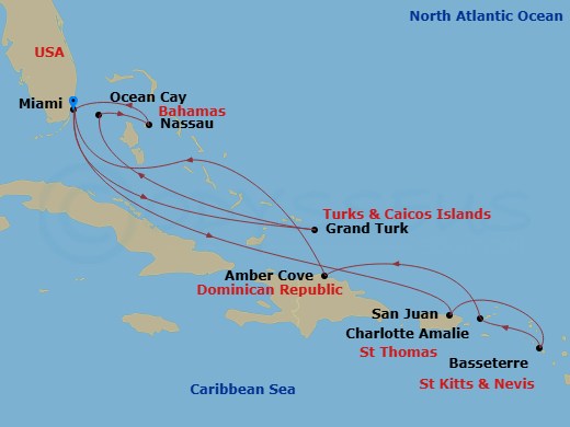 Cruise Map