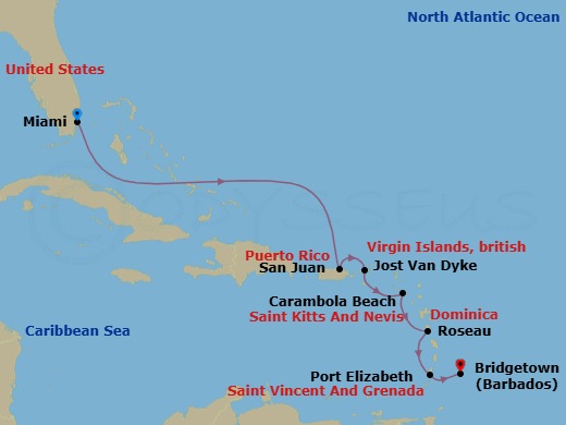 Cruise Map