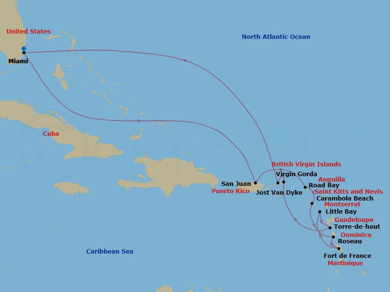 Cruise Map