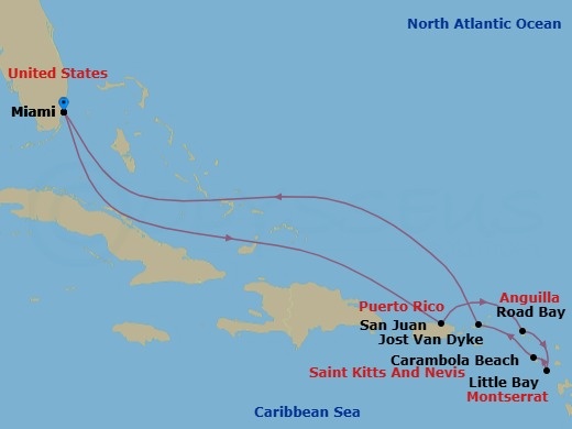 Cruise Map