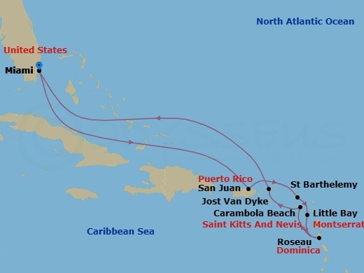 Cruise Map