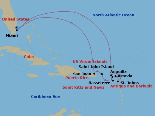 Cruise Map