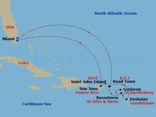 Cruise Map
