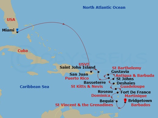 Cruise Map