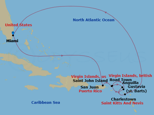 Cruise Map
