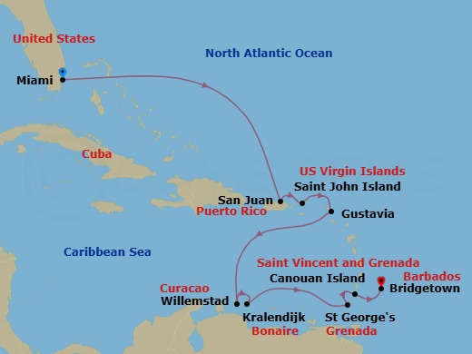 Cruise Map