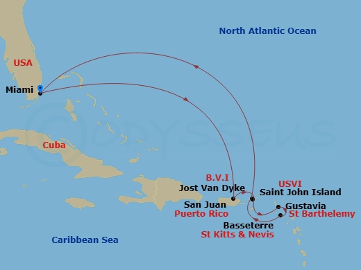 Cruise Map