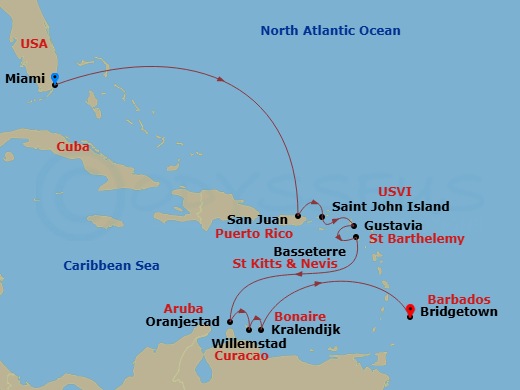 Cruise Map