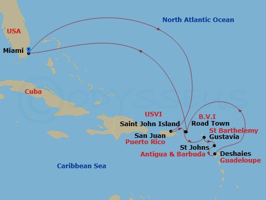 Cruise Map
