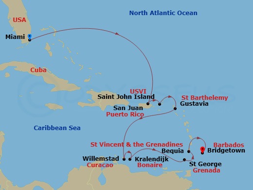 Cruise Map