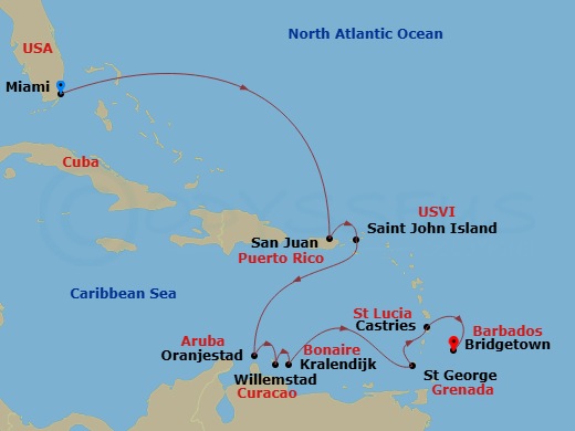 Cruise Map
