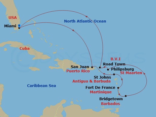 Cruise Map