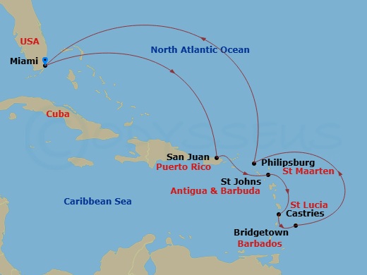 Cruise Map