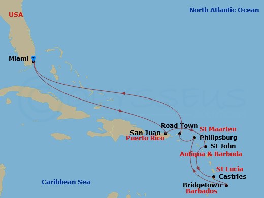 Cruise Map
