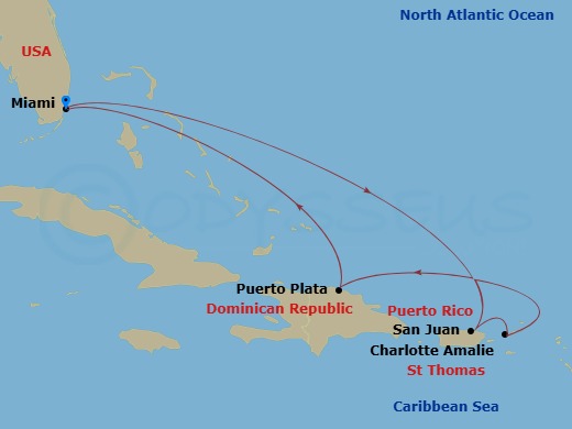 Cruise Map