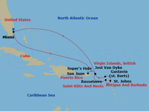 Cruise Map
