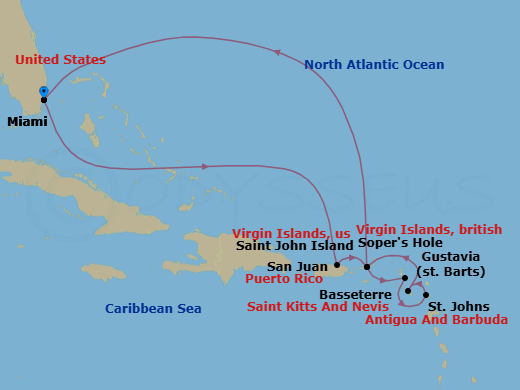 Cruise Map
