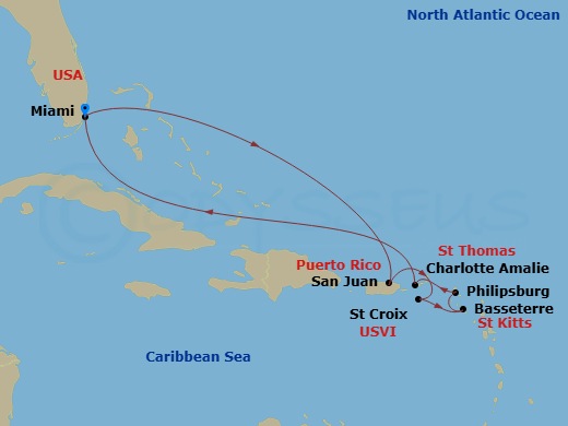 Cruise Map