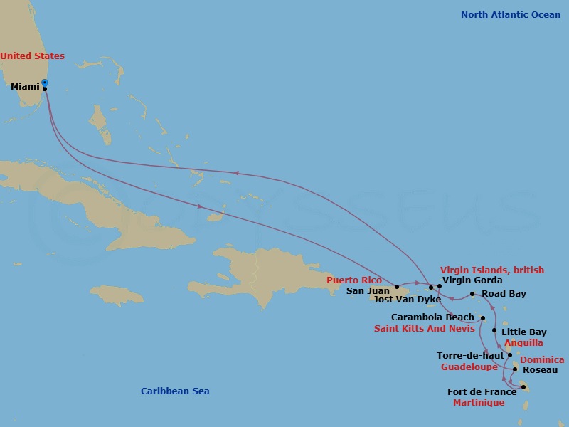 Cruise Map