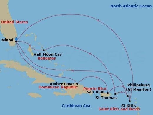 Cruise Map