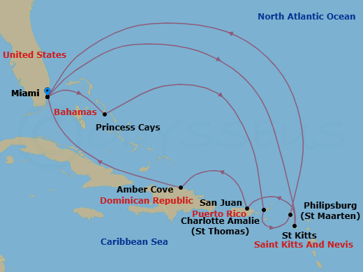 Cruise Map