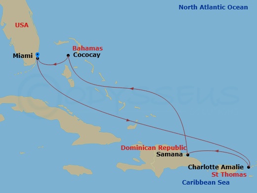 Cruise Map