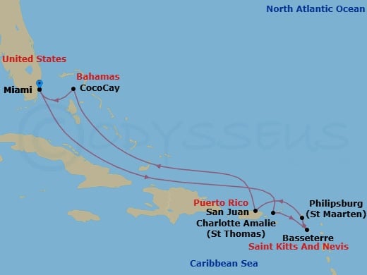 Cruise Map