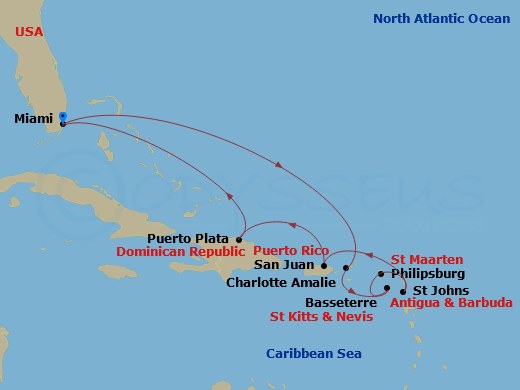 Cruise Map