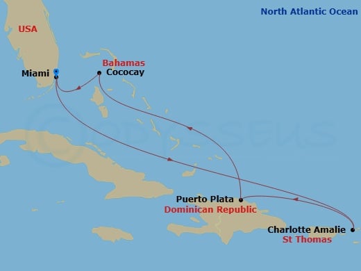 Cruise Map