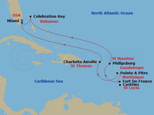 Cruise Map