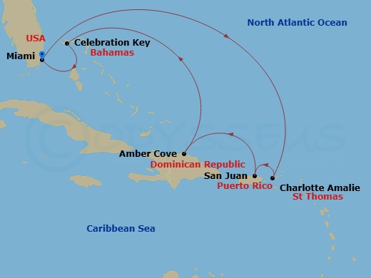 Cruise Map