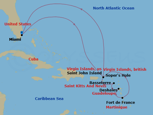 Cruise Map