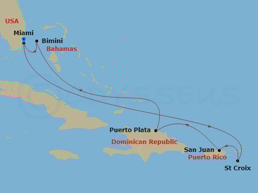 Cruise Map