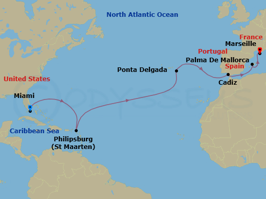 Cruise Map