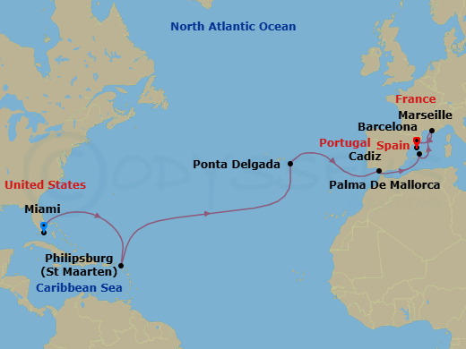 Cruise Map