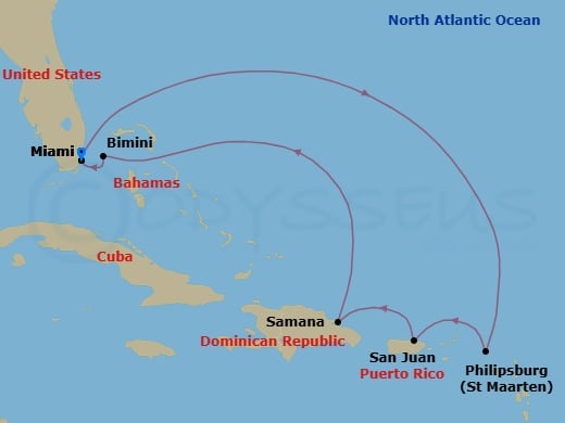 Cruise Map