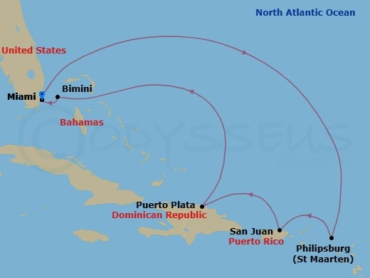 Cruise Map