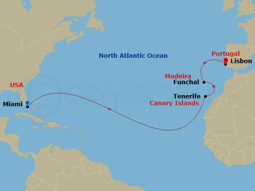 Cruise Map