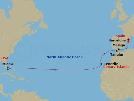 Cruise Map