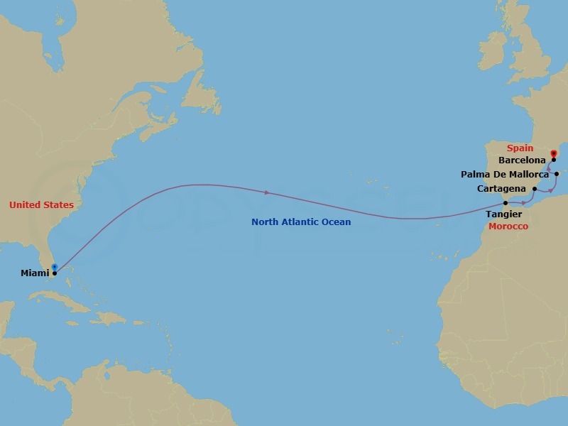 Cruise Map