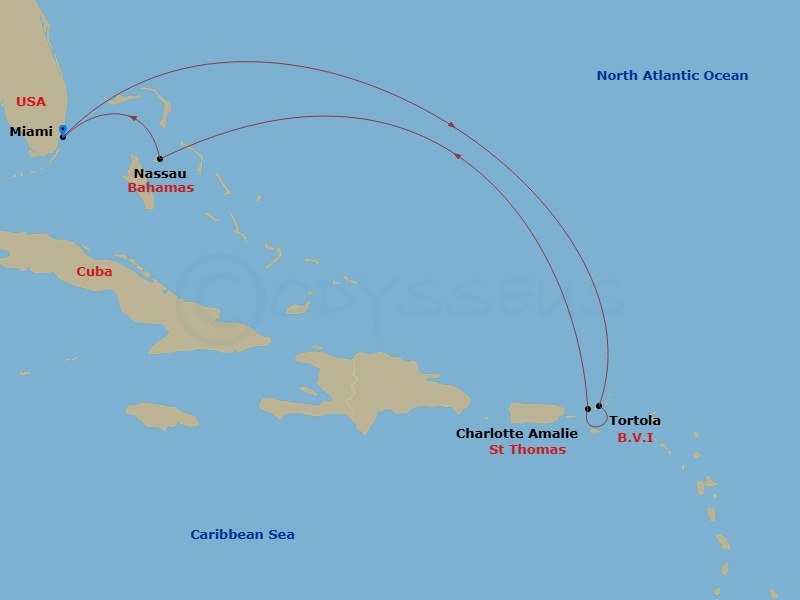 Cruise Map