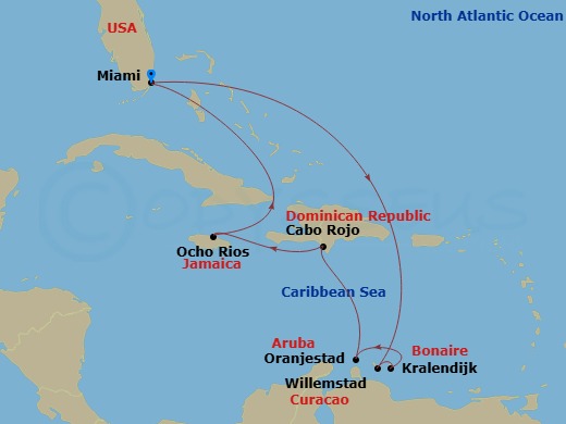 Cruise Map