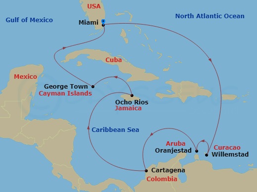Cruise Map
