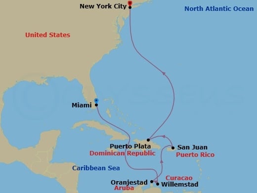 Cruise Map